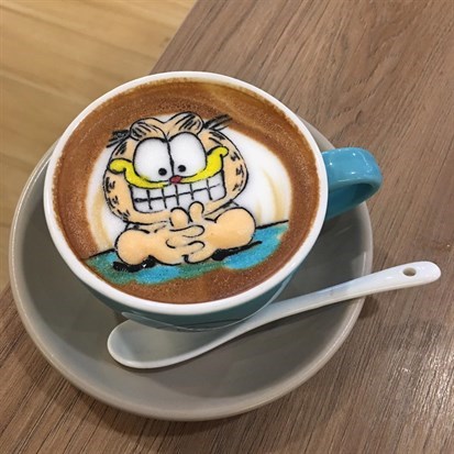 Cute Latte Art